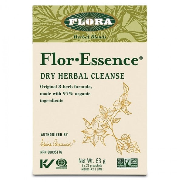 Flora Dry Herbal Cleanse 63g (3x21g packets)