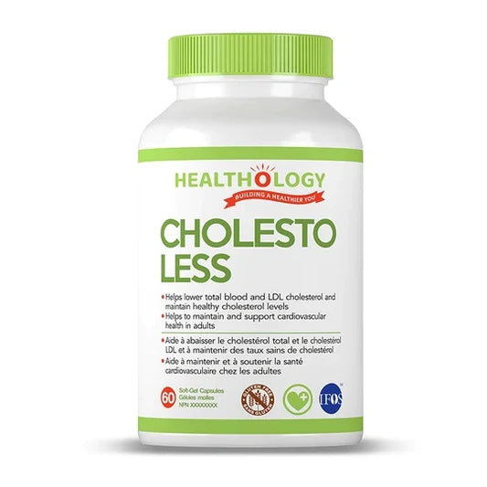 HEALTHOLOGY CHOLESTO-LESS 60 Capsules ( S32 )