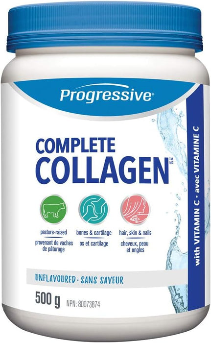 Complete Collagen Protein Powder Supplement - Unflavoured, 500 g | Non-GMO, antiobiotic-free, hormone-free ( S# Collagen ) )