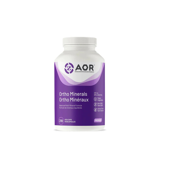 AOR ORTHO MINERALS 226MG 210CAPS (S#Mushrooms)