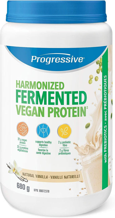 Harmonized Fermented Vegan Protein, Natural Vanilla Flavour | 680 g