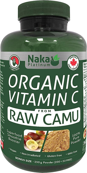 NAKA Platinum Organic Vitamin C Raw Camu (125 gr) ( S# Vitamin C )