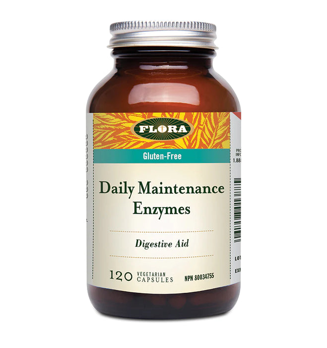 Flora Daily Maintenance Enzyme (120 VCaps) (S33)