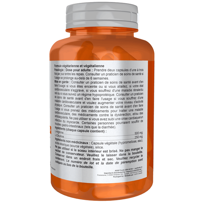 Arginine & Citrulline Veg Capsules ( S# Amino Acids )