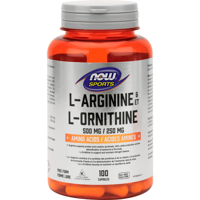 L-Arginine 500 mg L-Ornithine 250 mg ( S#L- Larginne )