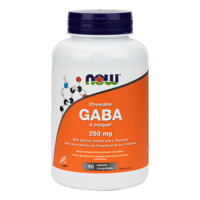 GABA Chewable 250 mg 90 Tablets ( S24 )