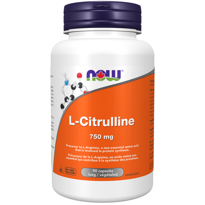 L-Citrulline 750 mg 90 Veg Capsules