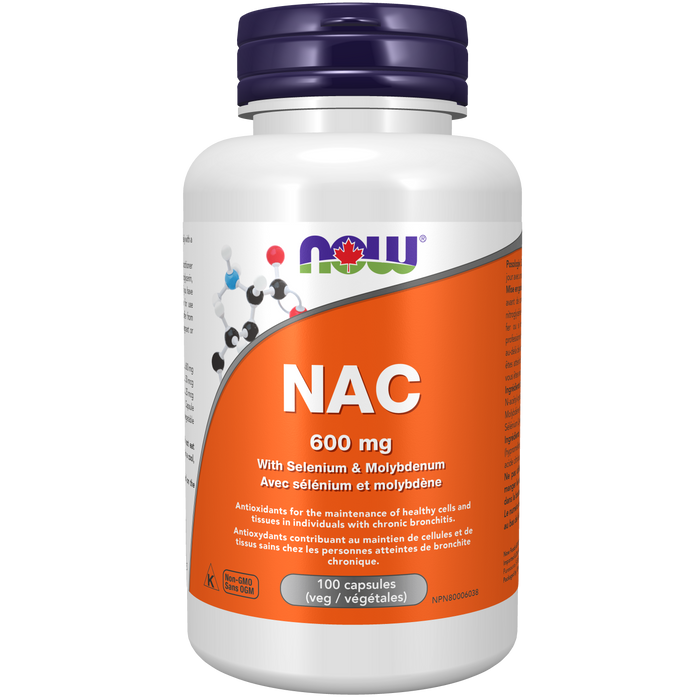 NAC 600 mg 100 Veg Capsules ( S 09 )