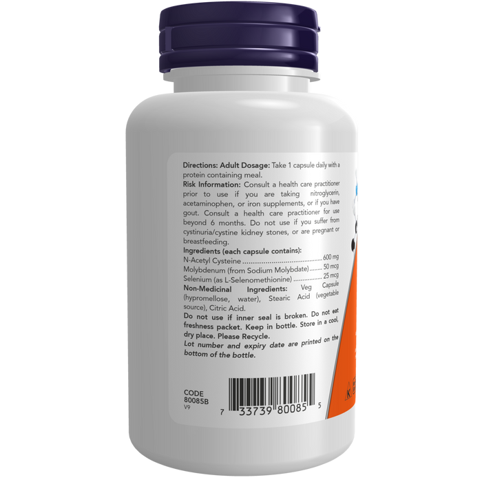 NAC 600 mg 100 Veg Capsules ( S 09 )