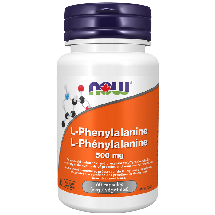 L-Phenylalanine 500 mg 120 Veg Capsules ( S# Amino Acids )