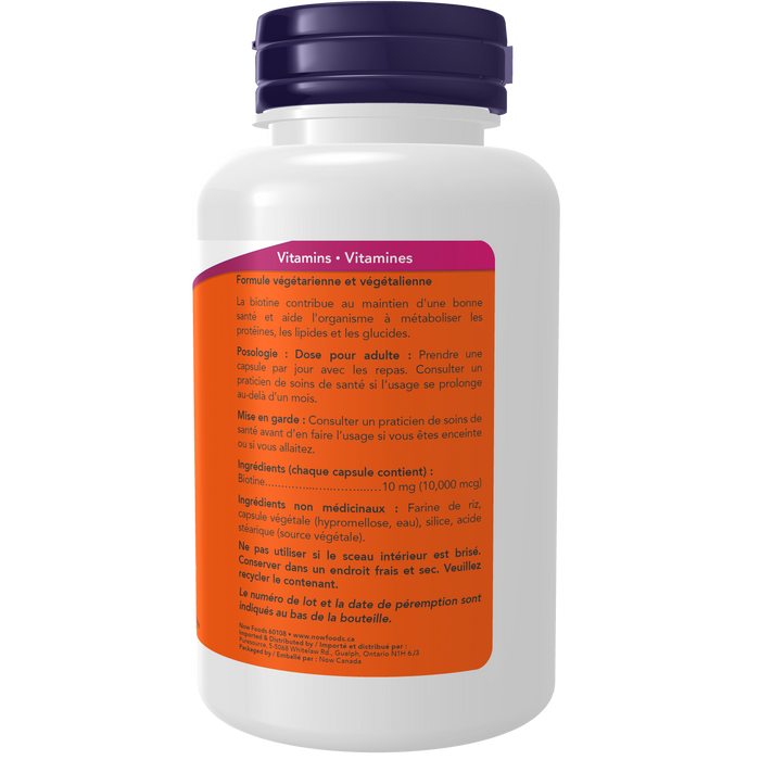 Biotin 10,000 mcg Veg Capsules ( S 14 )