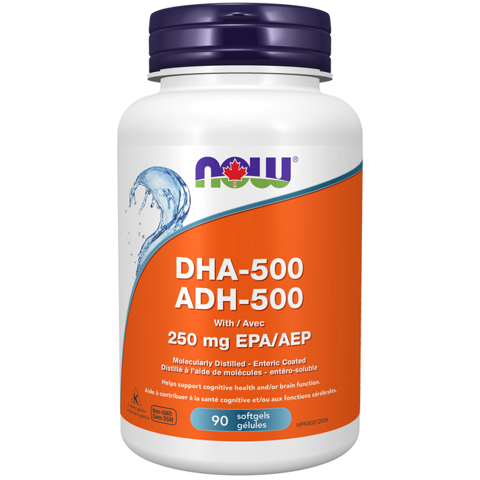 NOW DHA-500 1,000 mg (S40)