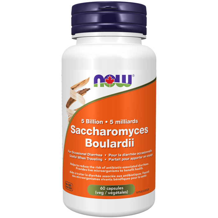 Saccharomyces Boulardii 5 Billion 100 Veg Capsules (S40)