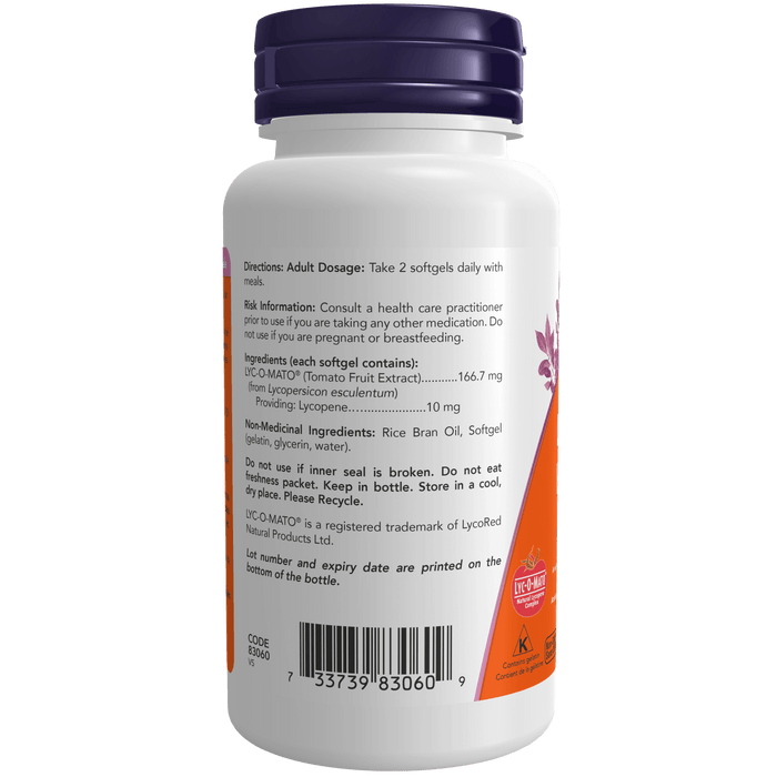 Lycopene 10 mg 100 Softgels