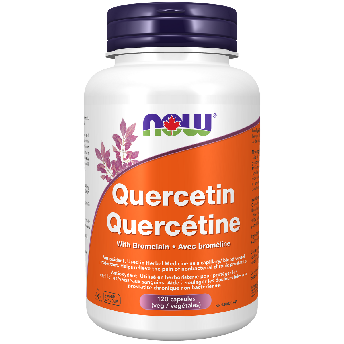 Quercetin With Bromelain 100 Veg Capsules — Sweetandnatural