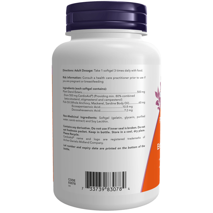 Beta-Sitosterol Plant Sterol Esters with Fish Oil 90 softgels ( S 18 )