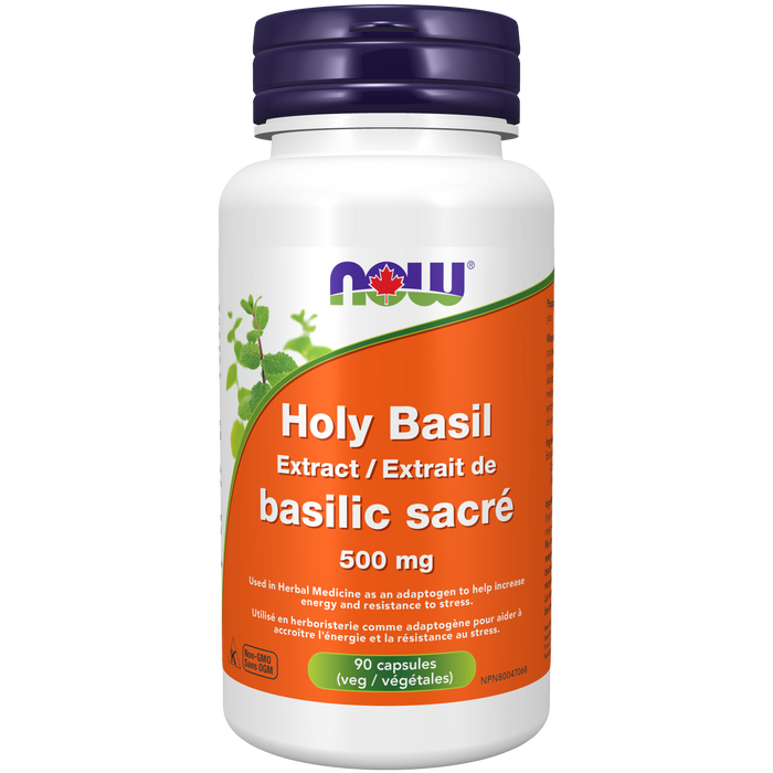 Holy Basil Extract 500 mg 90 Veg Capsules ( S29 )