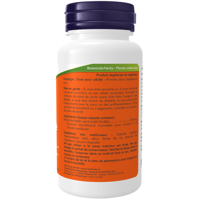 Holy Basil Extract 500 mg 90 Veg Capsules ( S29 )