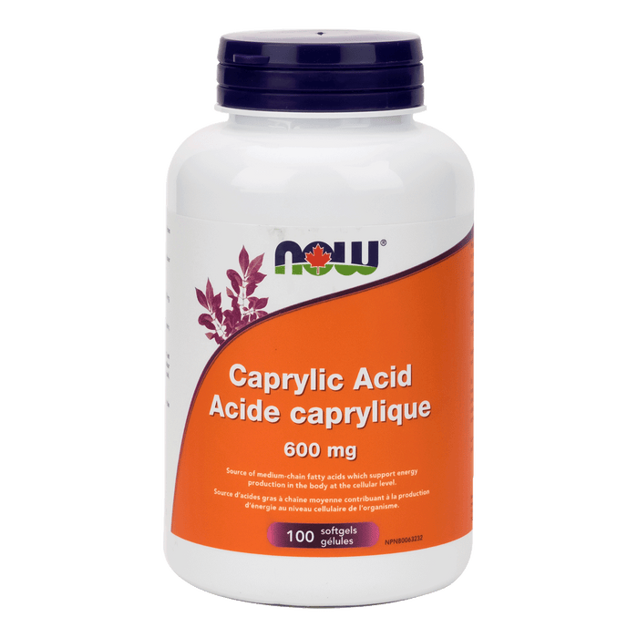 Caprylic Acid 600 mg 100 Softgels (S40)