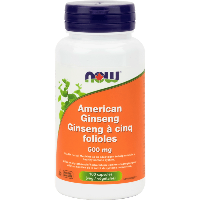 AMERICAN GINSENG 500 MG ( 100 CAPSULES ) ( S 15 )