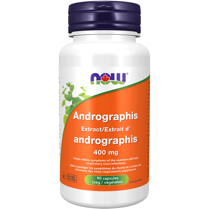 NOW Andrographis Extract 400 mg 90 Veg Capsules ( S29 )