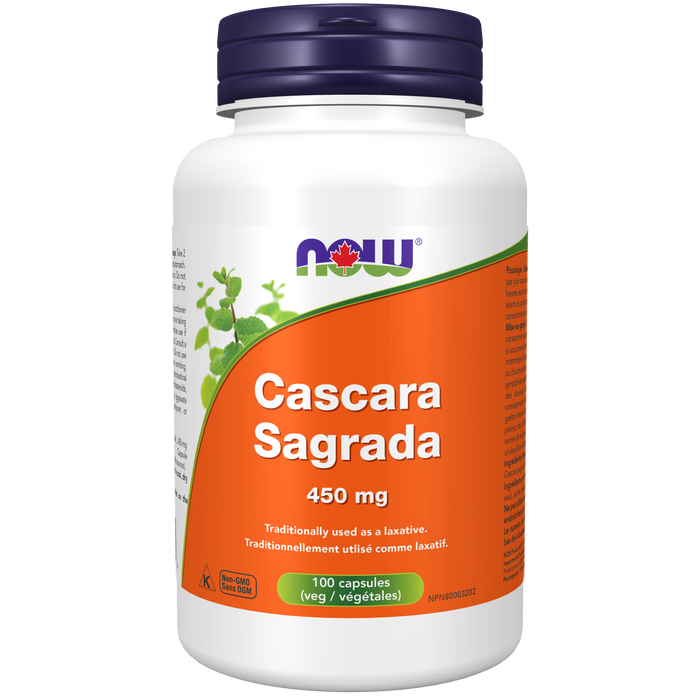 Cascara Sagrada 450 mg Veg Capsules ( S36 )