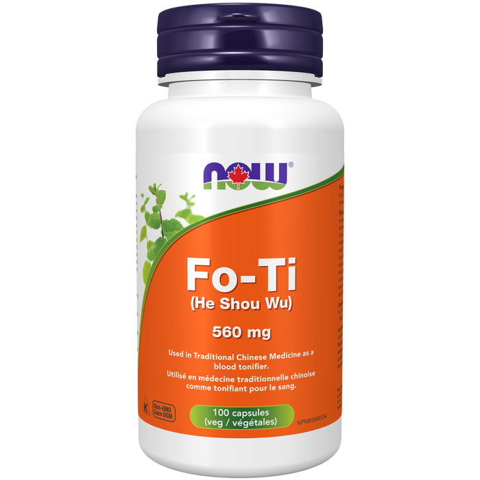 Fo-Ti (Ho Shou Wu) 560 mg 100 Veg Capsules (S39)