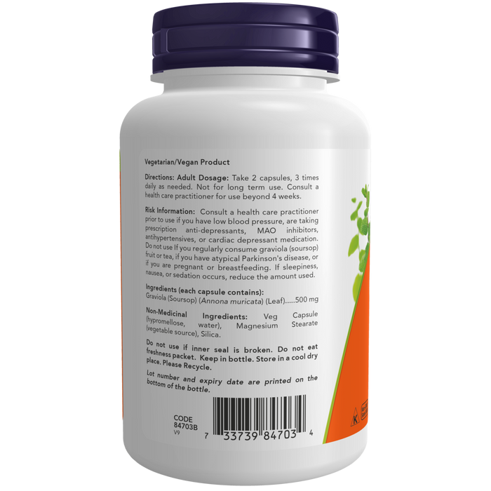 Graviola 500 mg 100 Veg Capsules ( S40 )