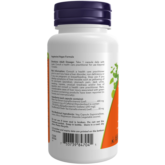 EGCg Green Tea Extract 400 mg (EGCg 200 mg) Veg Capsules ( S 14 )