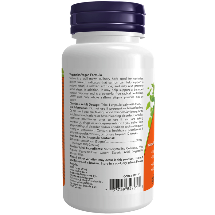 Saffron 50 mg 60 Veg Capsules ( S29 )