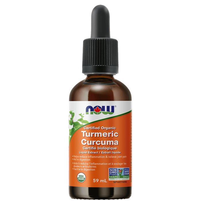 Now Organic Turmeric 59ml VENDOR NOW (S37)