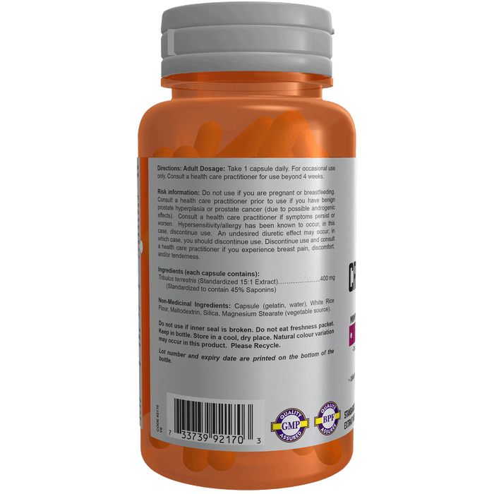 Tribulus Extract 400 mg 100 Capsules ( S32 )