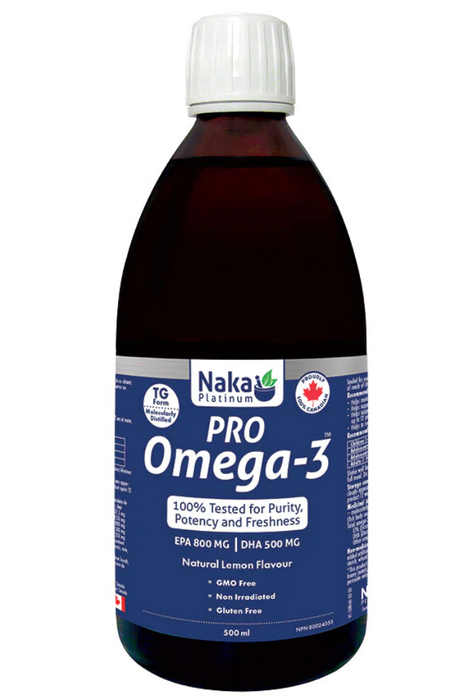 NAKA PLATINUM (Bonus Size) Platinum Pro Omega 3 - 200ml or 500ml ( S05)