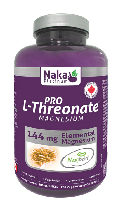 Platinum Pro Magnesium L-threonate - 120 ( S# Amino Acids )