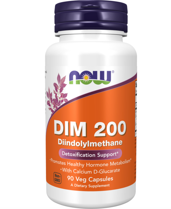 NOW DIM 200 Diindolylmethane Veg Capsules ( S# Women's Health )