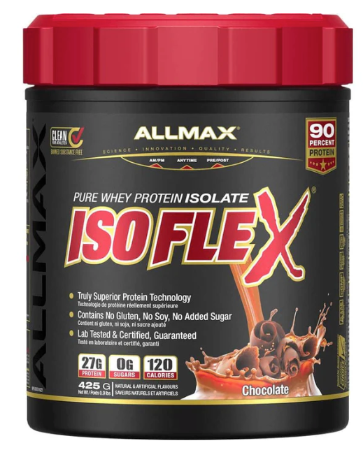 ALLMAX Isoflex: 100% Pure Whey Protein Isolate Powder