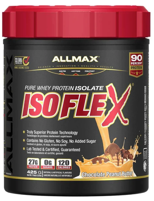 ALLMAX Isoflex: 100% Pure Whey Protein Isolate Powder