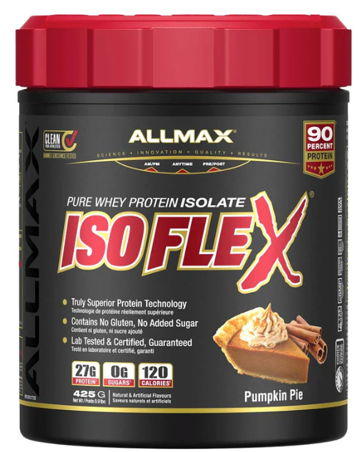 ALLMAX Isoflex: 100% Pure Whey Protein Isolate Powder