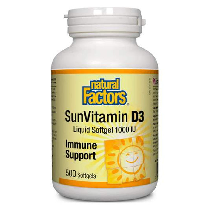 SunVitamin D3 1000 IU Tablets ( S# Vitamin A,D,E )