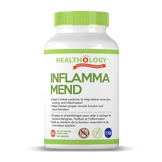 HEALTHOLOGY INFLAMMA MEND 60 CAPS ( S# Biotin, Potassium )