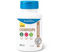 Progressive Cordyceps, 60 Vegetable Capsules ( S# Mushrooms )