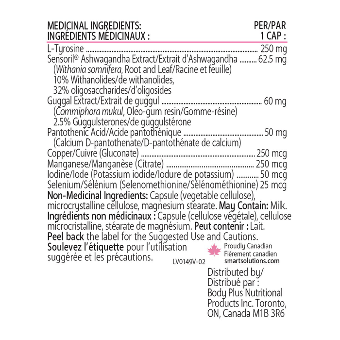 Lorna Vanderhaeghe Thyrosmart 120 Veggie Caps (S33)